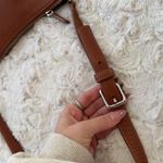 Coach Rare Vintage Hampton Demi Brown Leather Shoulder Crossbody Bag Photo 4