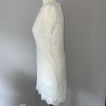 Lulus Lulu’s Take Me to Brunch Dress M Womens Lace Shift Scalloped Round Neck Photo 2