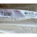 Urban Outfitters Juliette Lace Inset Romper S Eyelet Ruffles Cottage Coquette Photo 10