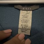 Gyft  Womens Short Sleeve Polyester Blend Blue Gray Dress Size Small Photo 4