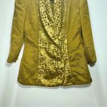 Vintage Raoul Arango Gold Cutout‎ Dressy Cocktail Jacket Blazer Evening Size 6 Photo 1