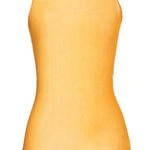 Acne Studios Acne orange asymmetrical sleeveless top S Photo 0