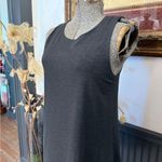 FREE FLY Apparel Sleeveless Bamboo Flex Dress in Charcoal Grey Size Med 💚🍄 Gray Photo 1