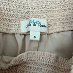 Cloth & Stone Cream Elastic Waist Pants Photo 2