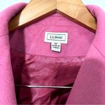 Vintage L.L. Bean • cashmere wool blend hot pink barbie core blazer Size 4 Photo 8