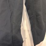 Maison Jules  Blue Indigo Navy Tapered Pants Women's 12 Side Zip Mod Ankle‎ Zip Photo 1