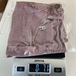 O'Neill O’Neill women’s light wash maroon denim distressed hem short shorts size 25 Photo 8