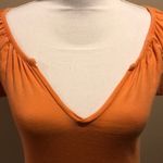 Michael Stars  Orange V Neck Short-Sleeve Shirt Photo 1