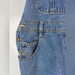 1939 Authentic Brand Denim S Denim Blue Jeans Shortalls Overalls Size 6 Photo 3