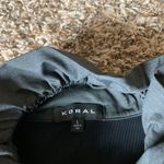 Koral Pace Zip Front Active Jacket Gray Black Large Photo 4