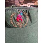 1996 Atlanta Olympics Visor Green Eastport Official Centennial Games Hat Vintage Photo 1