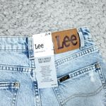 Lee High Rise Flare Jeans Blue Light Glam DX Ripped Distressed Western Size 25 Photo 5