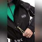 Topshop  Hooded Belted Waterproof Ski Suit, Size 12, $340 Photo 4