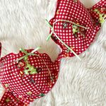 Intimissimi Gingham Butterfly Bra Red Size undefined Photo 4