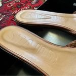 NWT STAUD Woven Leather Slide Sandals Tan Size 9.5 Photo 2