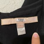 Hutch Anthropologie  Black Red Floral Cowl Neck Knee Length Dress Womens 6 Formal Photo 10