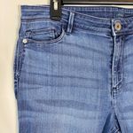 J.Jill Women's Size 14 Authentic Fit Slim Ankle Casual Stretch Denim Blue Jeans Photo 5