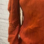 MOSSIMO Romper Cold Shoulder Rust Photo 3