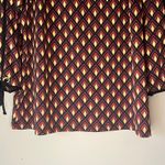 Dressbarn 3/4 Sleeve Purple / Red / Yellow Blouse Size Large Photo 12