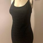 SKIMS  Black Logo Velour Dress Mini Photo 5