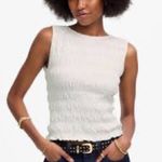 Madewell  NWT Smocked Boatneck Tank size medium Photo 1