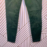 Anthropologie  Cadet Slim Utility Pants Skinny Leg Cotton Stretch Green‎ Size 26 Photo 3