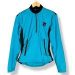 Vintage Bellwether Biking Jacket Blue Black Zip Photo 0