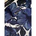 Joseph Ribkoff  Slim Fit Blue Floral Print Crop Pants Size 8 EUC!! Photo 3