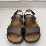 Wolky Liana Beach Cartago Leather Adj. Sandals Brown Taupe EU 41 10.5 Photo 2