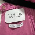 Saylor NEW NWT  Sylvi Dress In Metallic Confetti Jacquard Photo 9