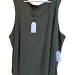 Universal Standard ‎ Cooling Stretch Cupro Green Tank Size 2XL (fits 5X) NWT Photo 0