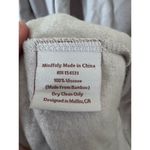 Malibu Luxxe Women's Cover Up Robe Grey Bamboo ONE SIZE Bridesmaid NWOT Photo 3