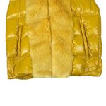 Geospirit Down Puffer Vest Size US 6 NEW Yellow Photo 3