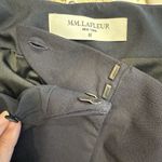 MM LaFleur Pants Women’s 12 Black Wool High Rise Career Wide Leg Vented Staple Photo 6