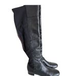 Andora OTK Boots Black Leather Stretch Louise et Cie 7M Photo 1