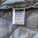 SheIn Quilted High Waisted Short Women's Sz XL Black Photo 3