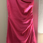 Hot Pink Mini Dress Photo 0