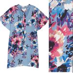 Charles Henry  Tie Neck Shift Dress Photo 10