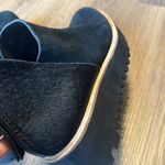 Anthropologie ALL BLACK Flatform Tread Shootie Women's Boots shoes slip on wedge size 8 Photo 7