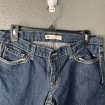 Levi's 524 Levi’s Super low Women’s Jeans 5 M Medium 28x29” Distressed Straight Leg Photo 4