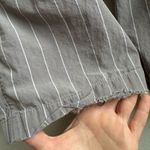 COS  Pull On Gray Straight Leg Ankle Pants Lightweight Stretch Size Medium Photo 6