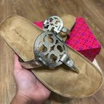 Tory Burch spark gold leather cork miller cloud sandals shoes women’s 8 new Photo 0