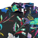 Stars Above  Women's Black Floral Simply Cool Short Sleeve Sleep Top - XS- NWT Photo 3