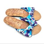 blowfish Malibu Womens Tie-dye Knotted Bow Sandals Sz 7.5 Photo 1