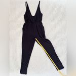 Blue Life  V-Neck Straight Leg Romper - Black - XS Photo 6
