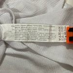 ZARA  Ruffle Sleeve Cropped Top - White - Small Photo 7