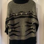 Forever 21  Black/Tan Knit elbow sleeve cardigan S Photo 5