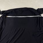 Apt. 9  Essential Ribbed Sweater Cardigan Womens S Black Open Front Stretch Casual Photo 6