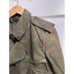Golden Goose women's olive green cotton utility jacket size Small NEW Photo 2