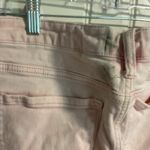 Pink Flare Wide Leg Distressed Jeans Size undefined Photo 8